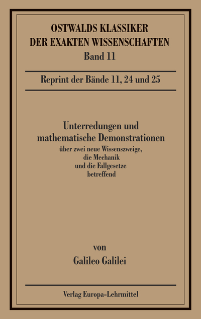 Unterredungen und mathematische Demonstrationen (Galilei)