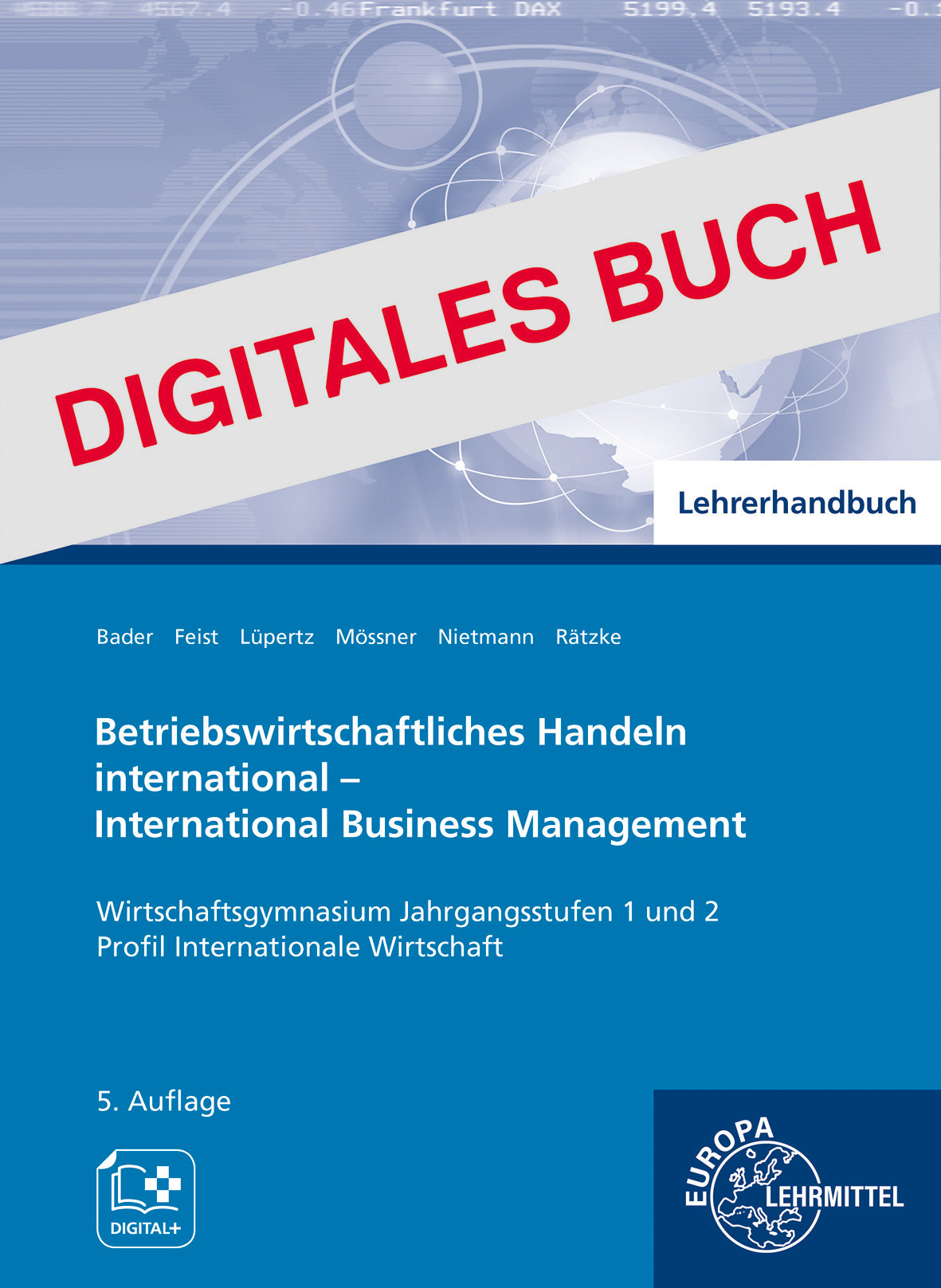 Lehrerhandbuch zu 95350 - Digitales Buch