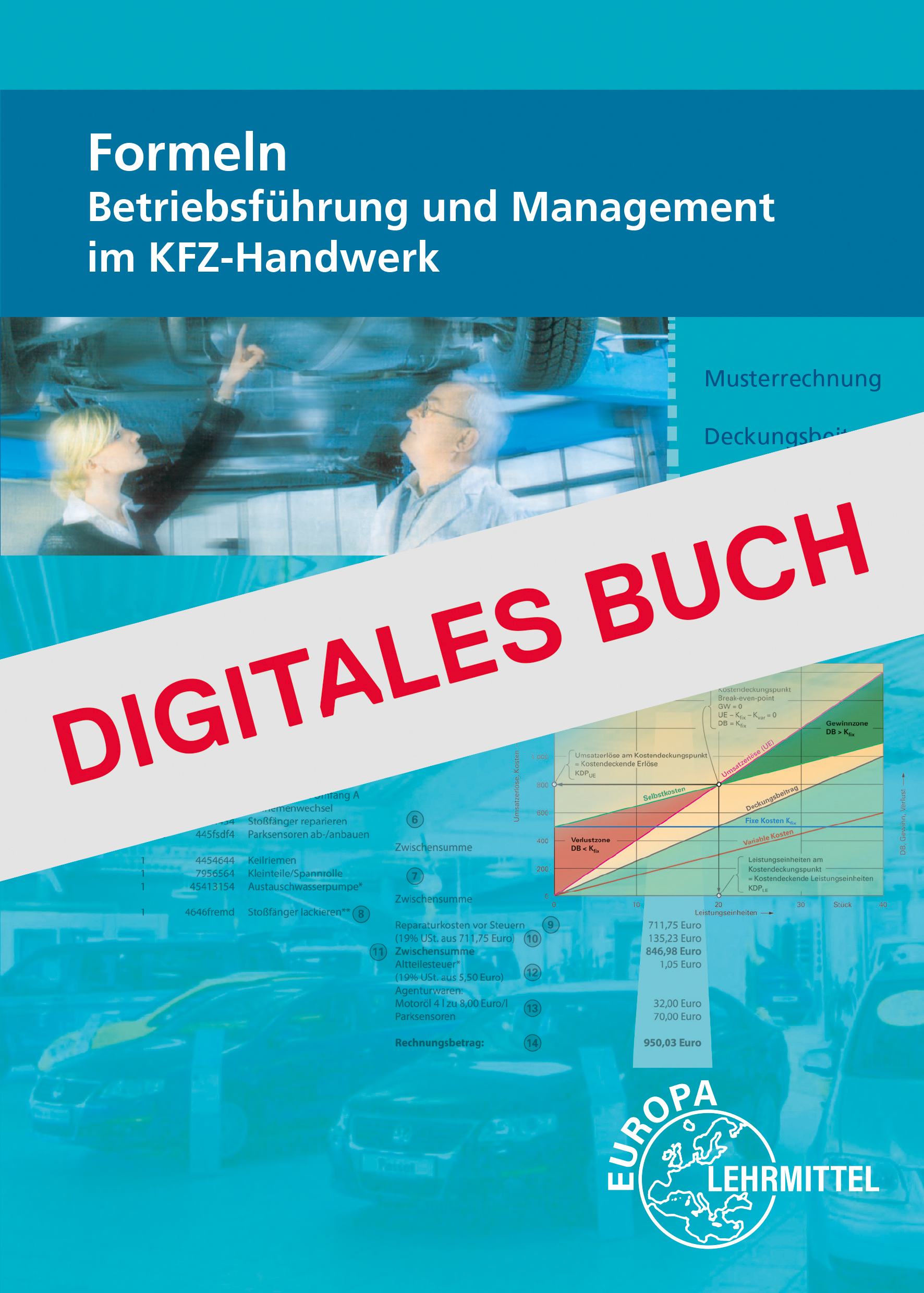 Formeln Betriebsführung und Management im KFZ-Handwerk - Digitales Buch