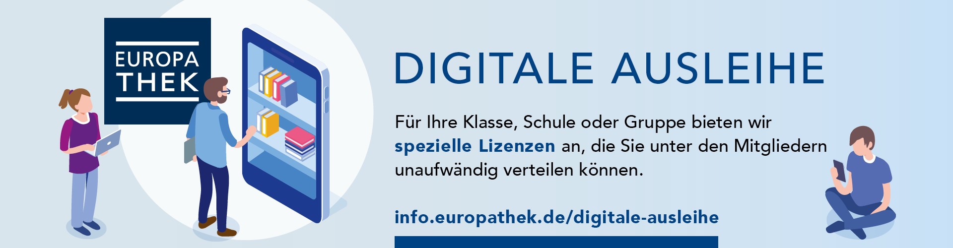 Moodbar digitale Ausleihe für EUROPATHEK