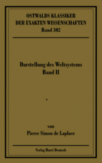 Darstellung des Weltsystems: Band II, Bücher 4-5 (Laplace)