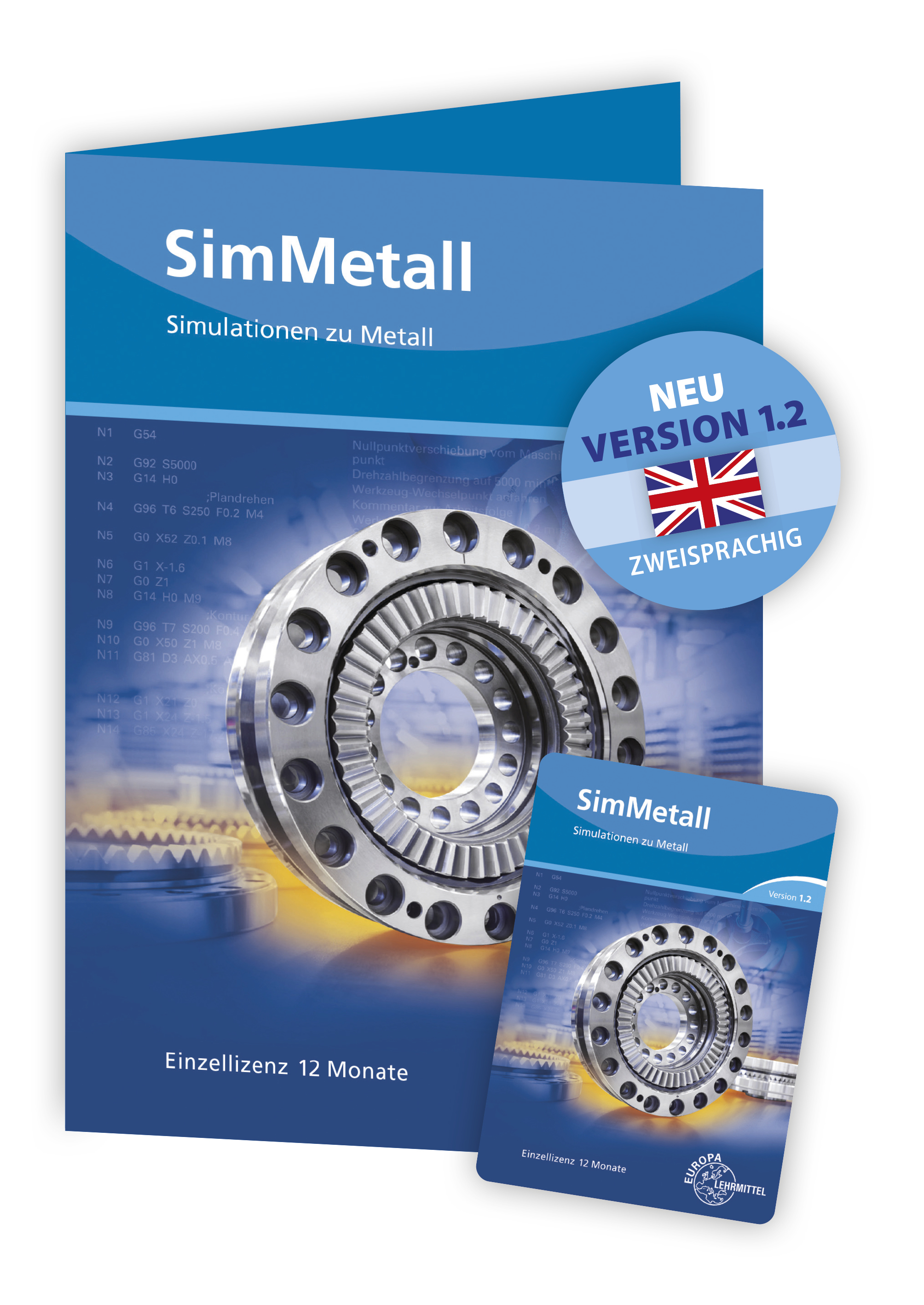 SimMetall - 1.2 - Simulationen zu Metall - Freischaltcode auf Keycard - Einzellizenz
