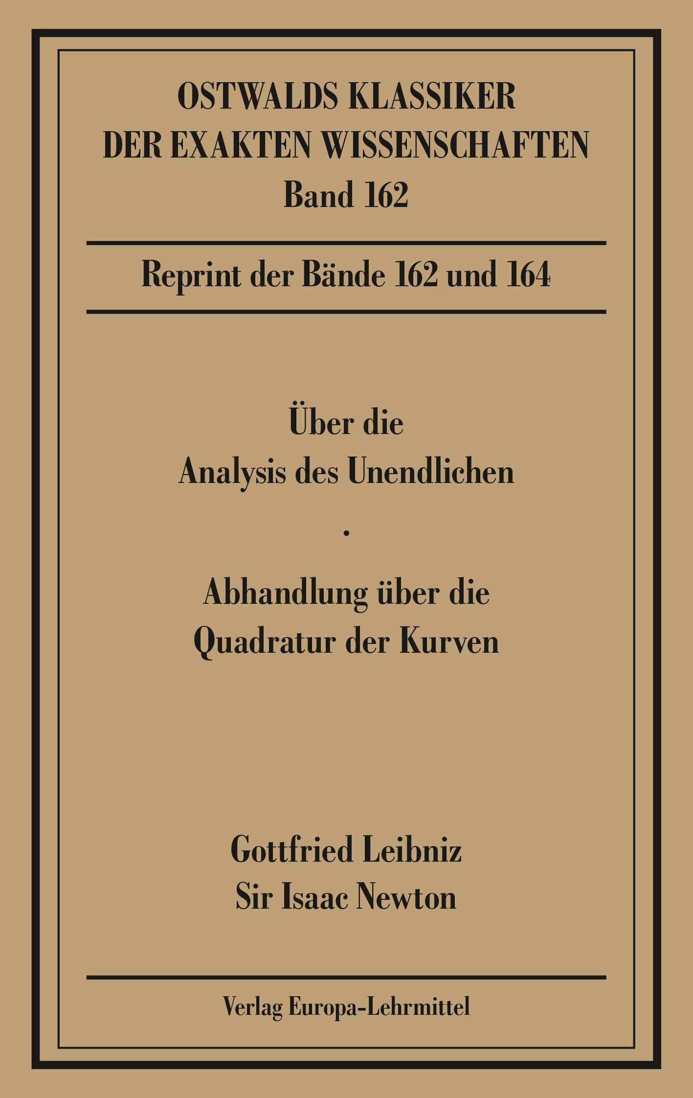 Über die Analysis (Leibniz, Newton)