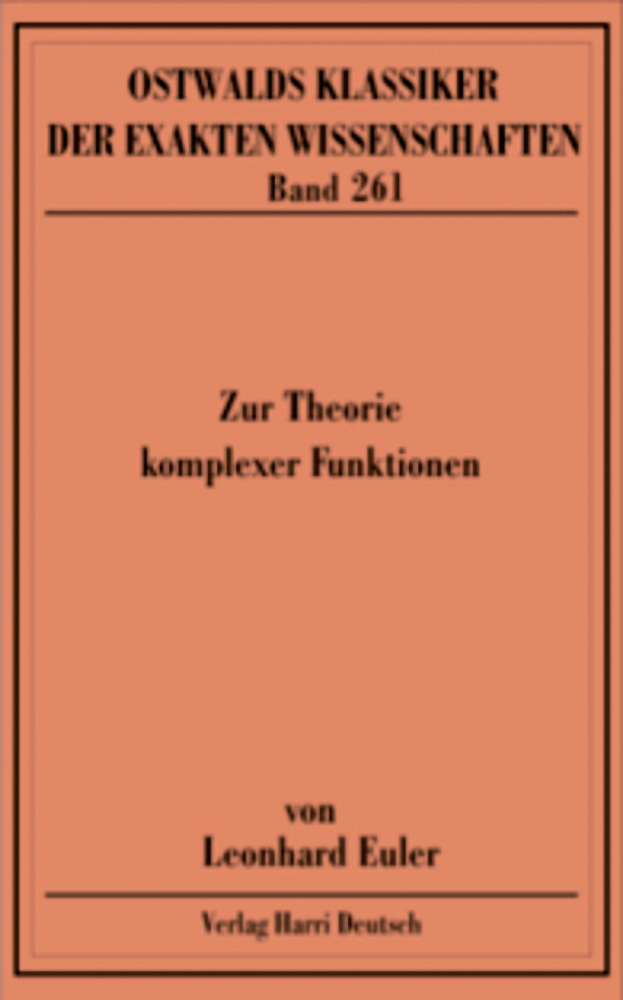 Zur Theorie komplexer Funktionen (Euler)