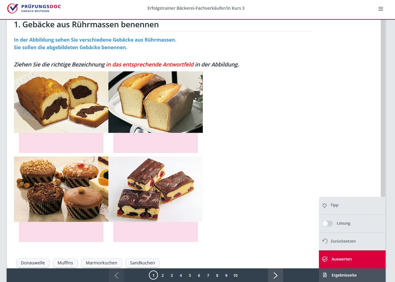 Erfolgstrainer Bäckerei-Fachverkäufer/in Kurs 3