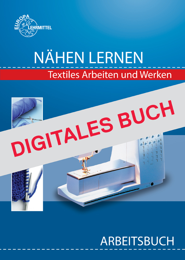 Nähen lernen Stich für Stich Arbeitsbuch Digitales Buch
