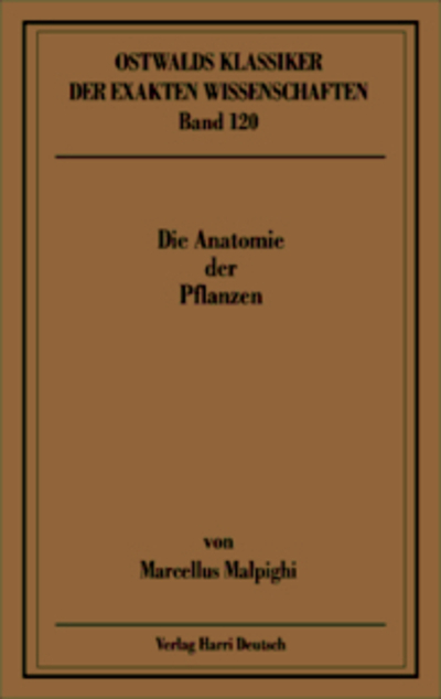Die Anatomie der Pflanzen (Malpighi)