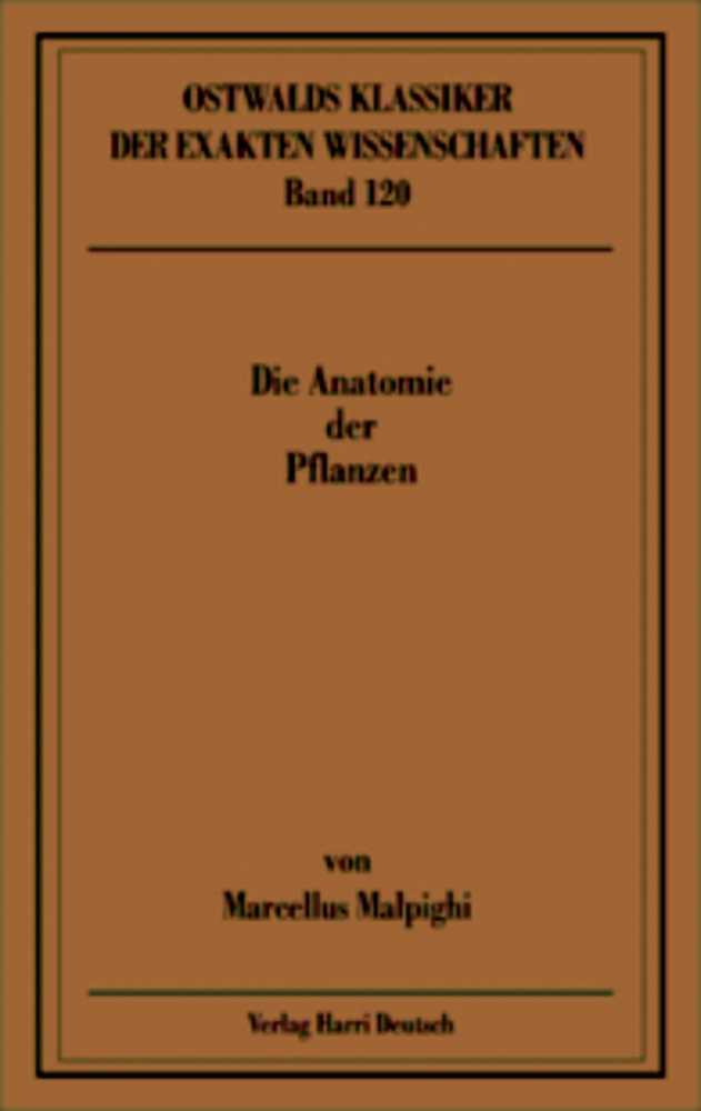Die Anatomie der Pflanzen (Malpighi)