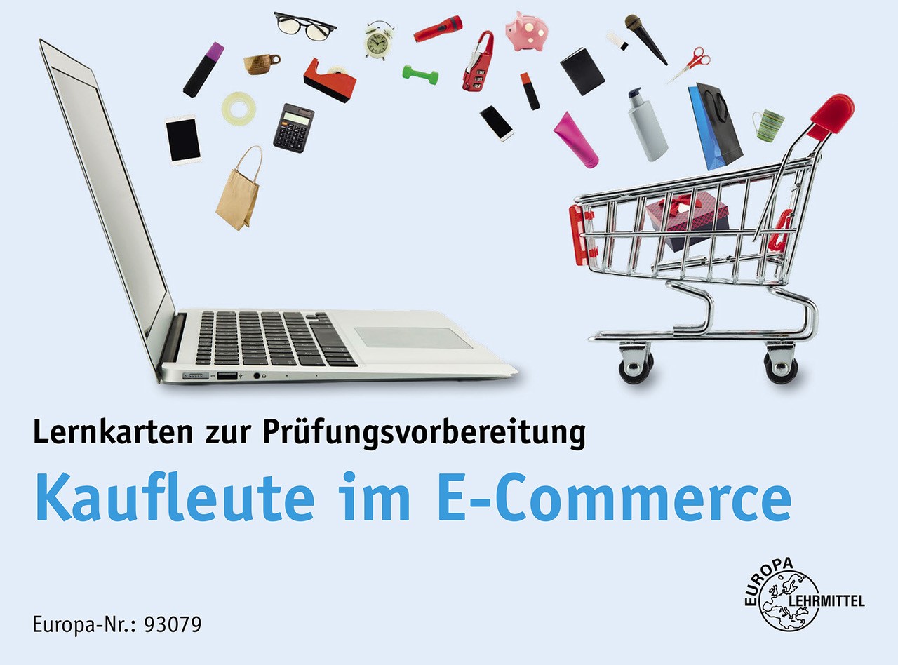 Lernkarten zur Prüfungsvorbereitung Kaufleute im E-Commerce