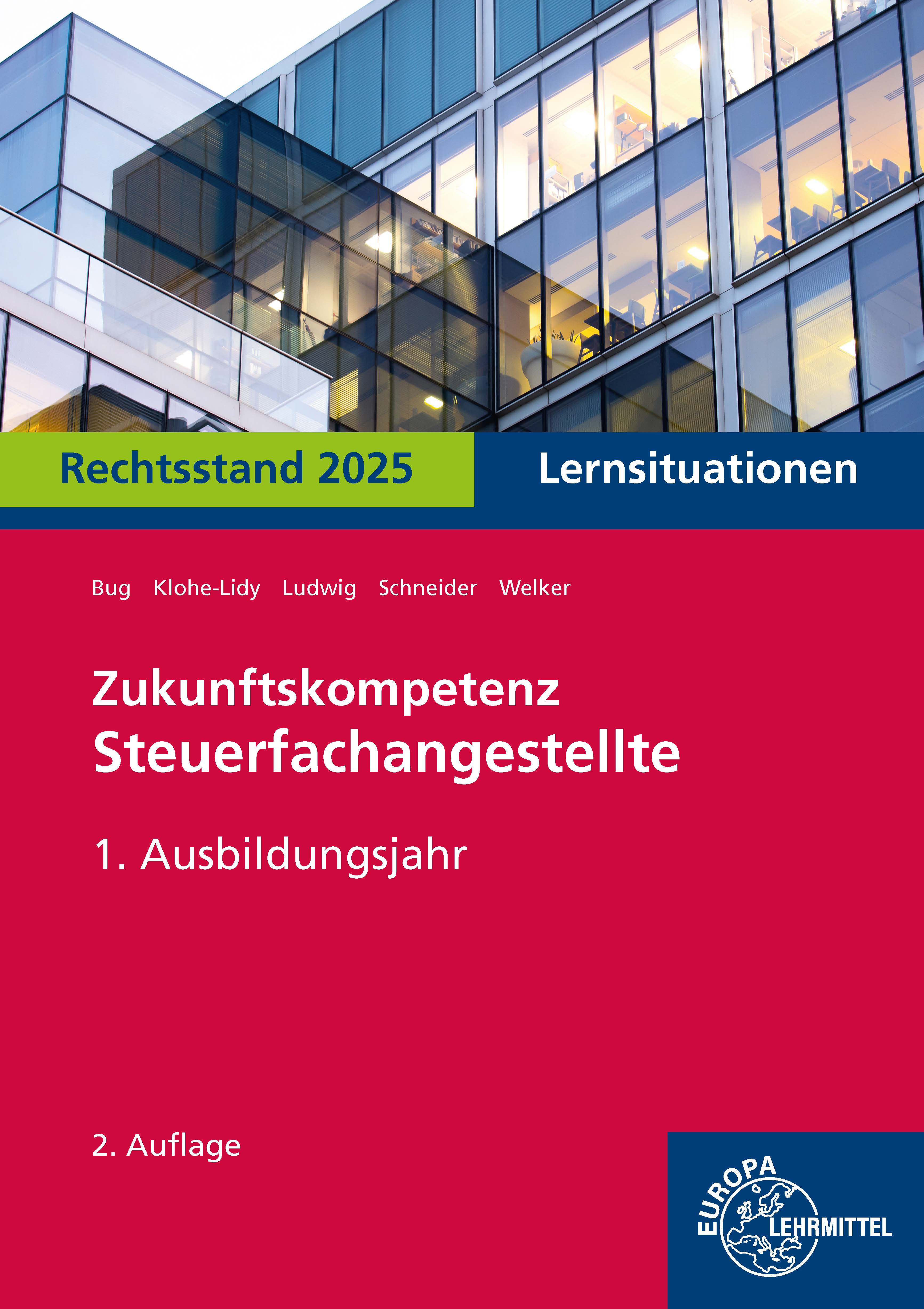 Cover Zukunftskompetenz Steuerfachangestellte Infoband 1. Ausbildungsjahr