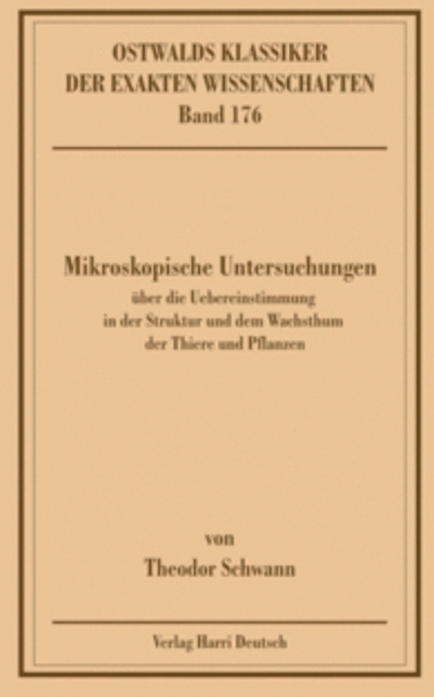 Mikroskopische Untersuchungen (Schwann)