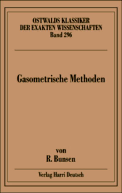 Gasometrische Methoden (Bunsen)