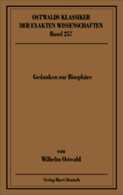 Gedanken zur Biosphäre (Ostwald)