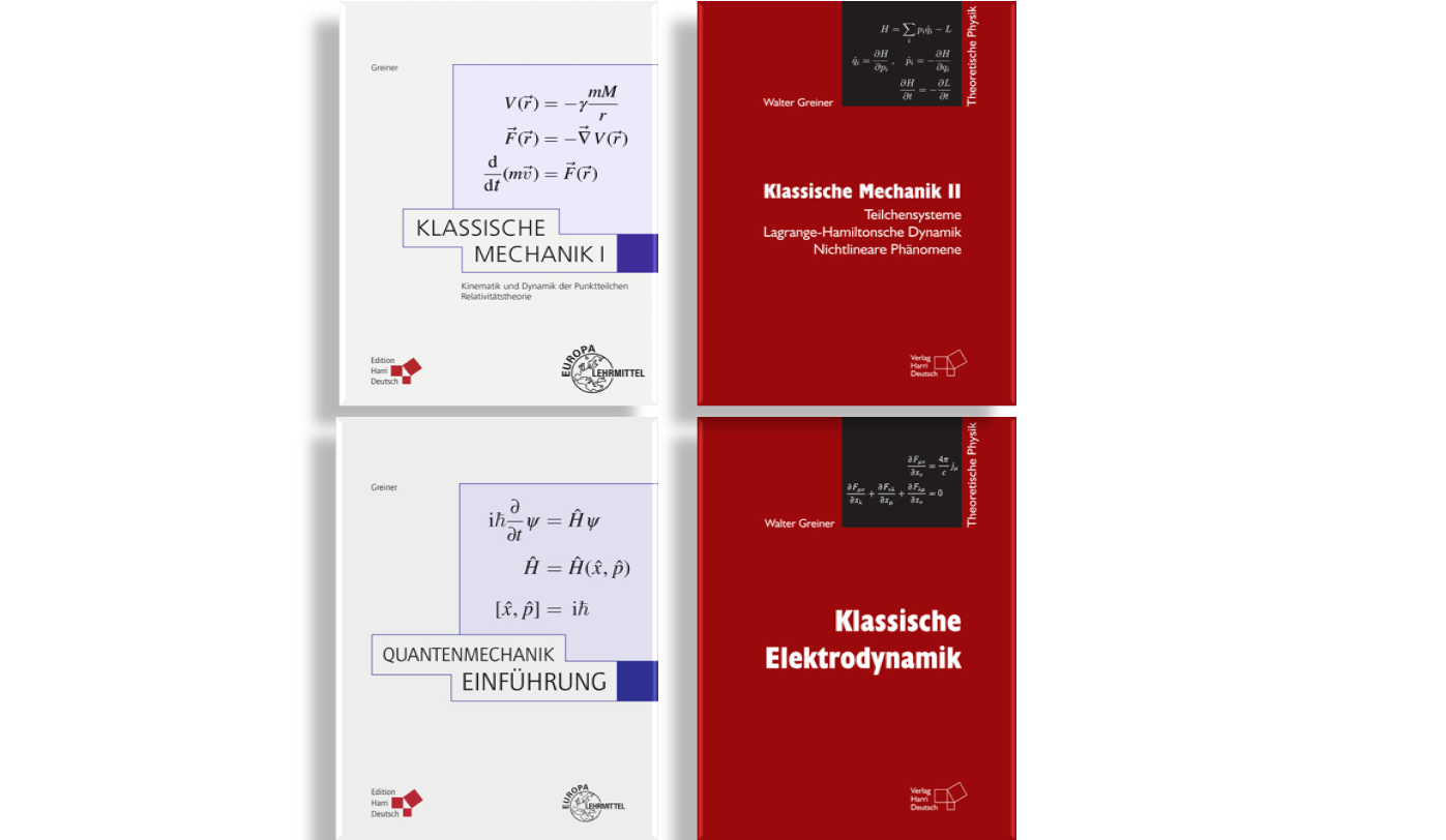 Theoretische Physik - Grundlagenbände - Satz