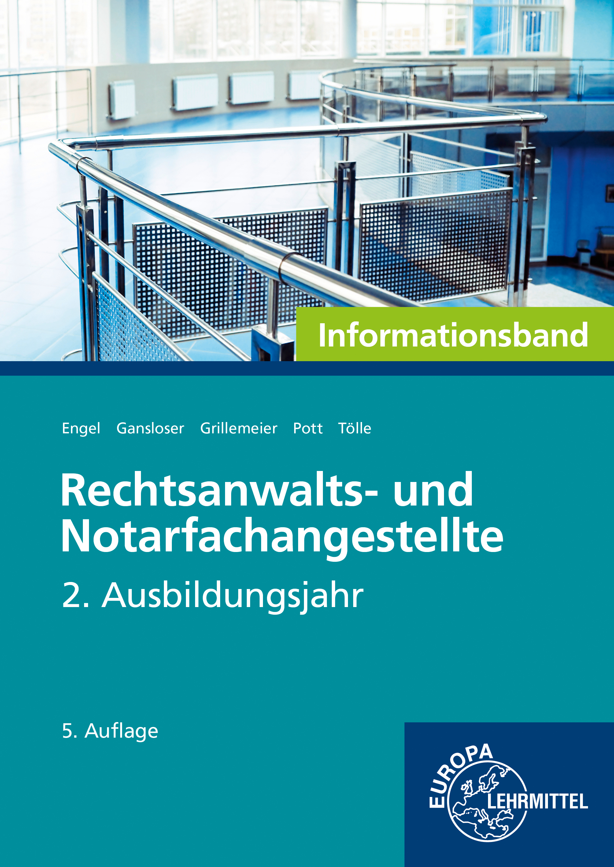 Cover 71873 Rechtsanwalts- und Notarfachangestellte, Informationsband 2. Ausbildungsjahr