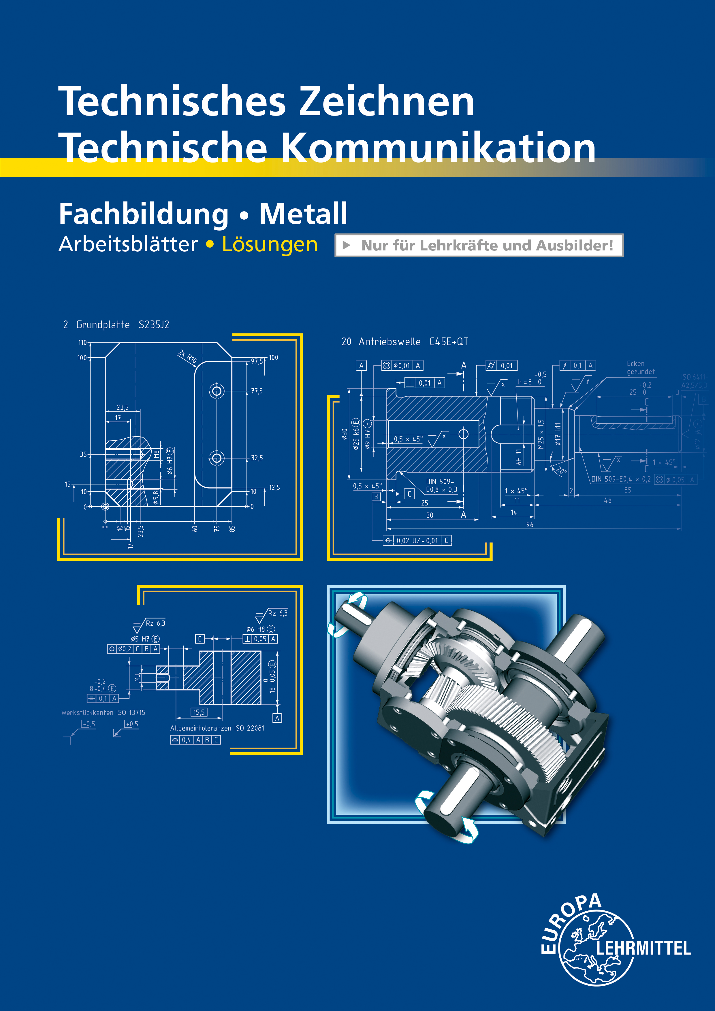 Cover 13713 Technisches Zeichnen, Technische Kommunikation Lösungen
