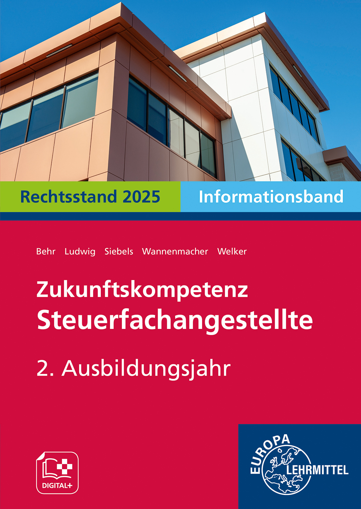 Cover Zukunftskompetenz Steuerfachangestellte 2. Ausbildungsjahr Informationsband