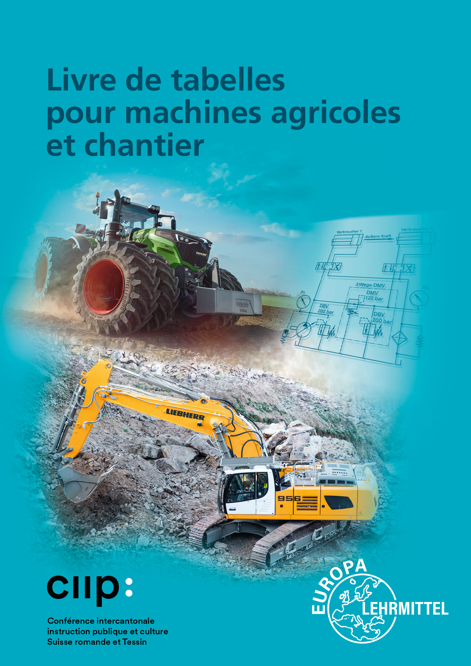 Livre de tabelles pour machines agricoles et chantier